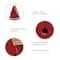 Glitzhome® 11" Hanging Wood Watermelon Garden Decorative Birdhouse